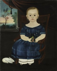 Kind met konijn, 1835